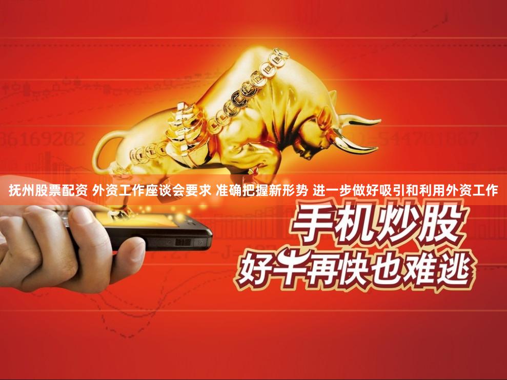 抚州股票配资 外资工作座谈会要求 准确把握新形势 进一步做好吸引和利用外资工作