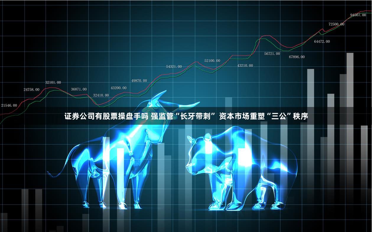 证券公司有股票操盘手吗 强监管“长牙带刺” 资本市场重塑“三公”秩序