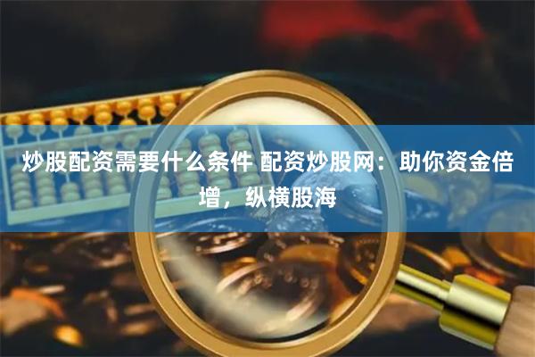 炒股配资需要什么条件 配资炒股网:助你资金倍增,纵横股海